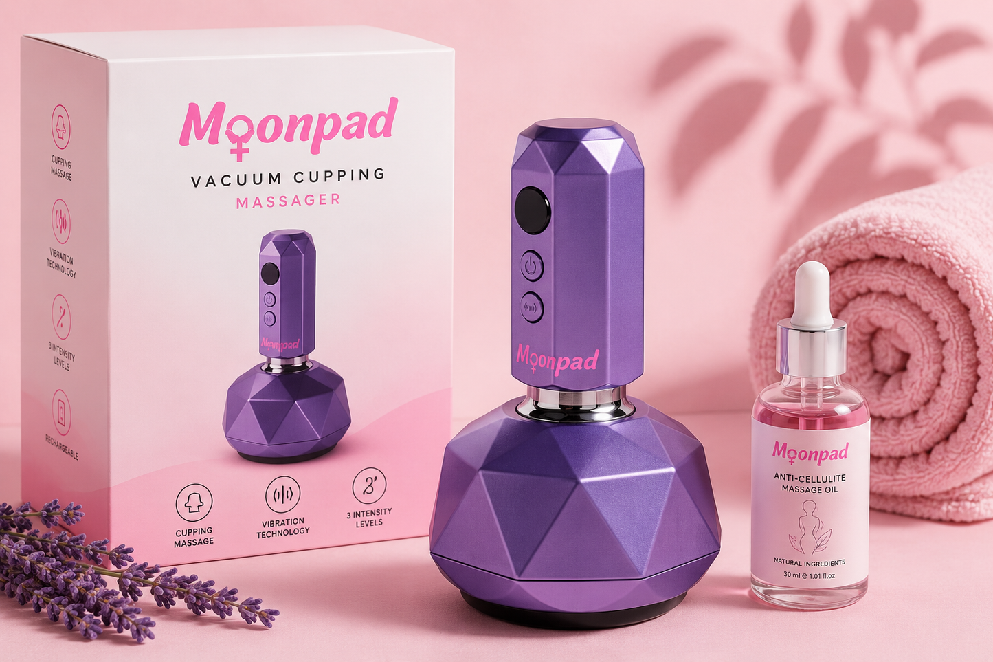 MoonPad Massage Oil™ – Масажно олио за тяло
