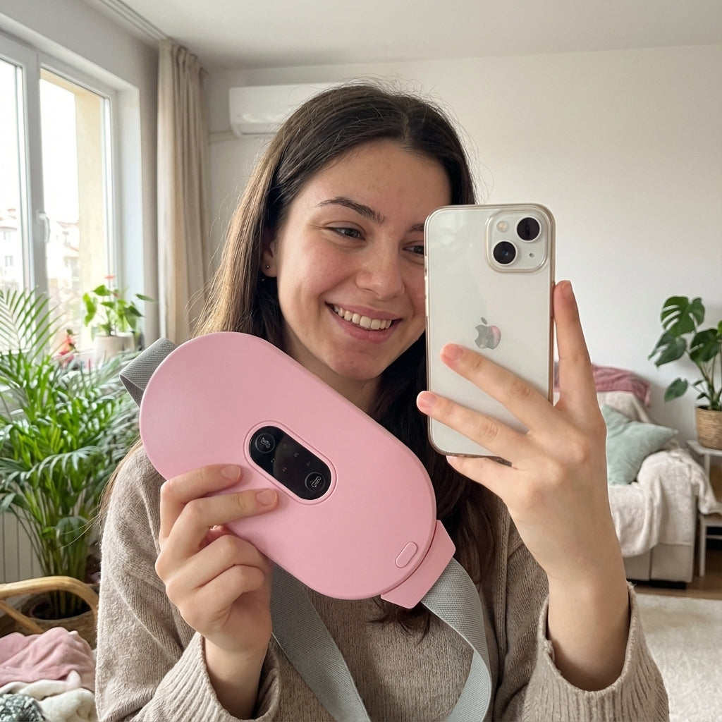 MoonPad - загряващ и масажиращ колан