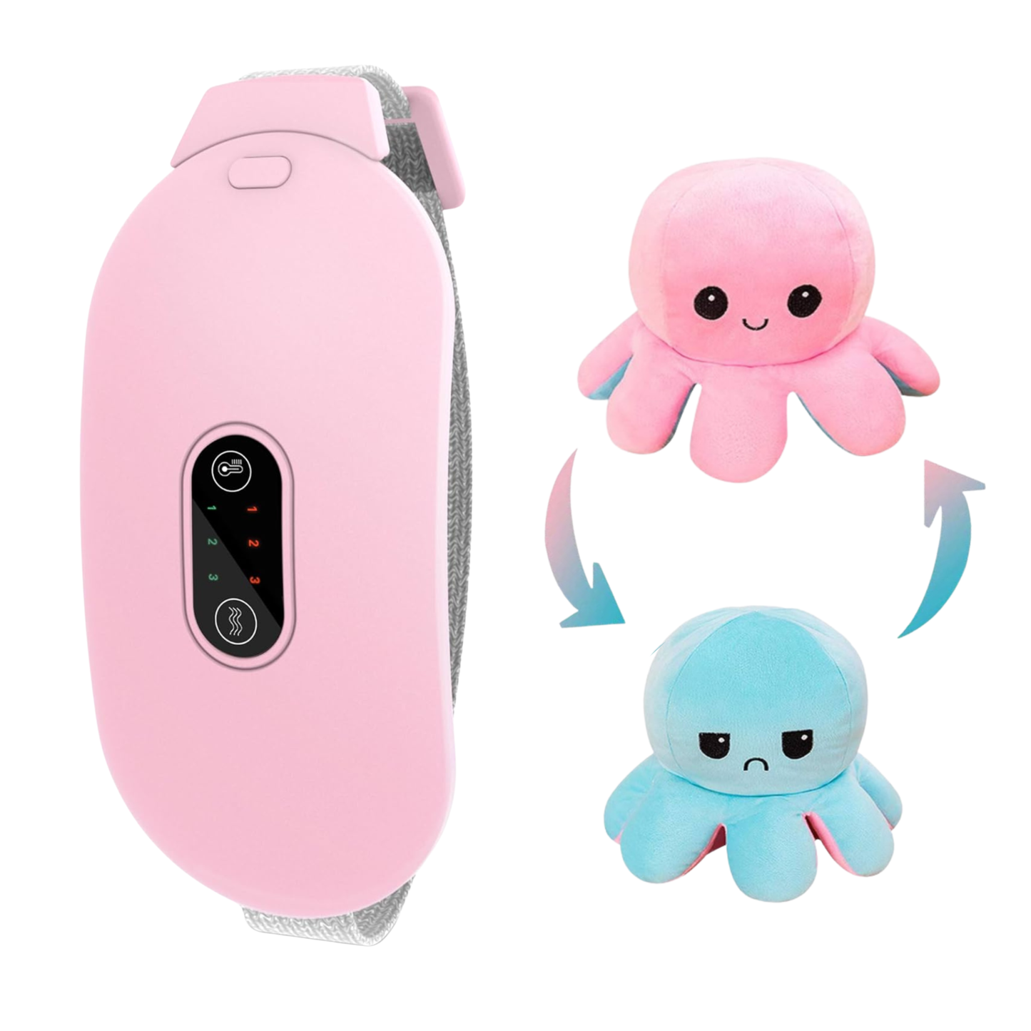 MoonPad - подгряващ и масажиращ колан + подарък плюшен октопод